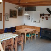 Chalupa Kněždub k pronájmu Jižní Morava - jídelna