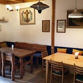 Chalupa Kněždub k pronájmu Jižní Morava - jídelní kout