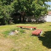 Chalupa Kněždub k pronájmu Jižní Morava - ohniště