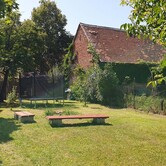 Chalupa Kněždub k pronájmu Jižní Morava - ohniště