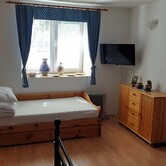 Chalupa Kněždub k pronájmu Jižní Morava - ložnice